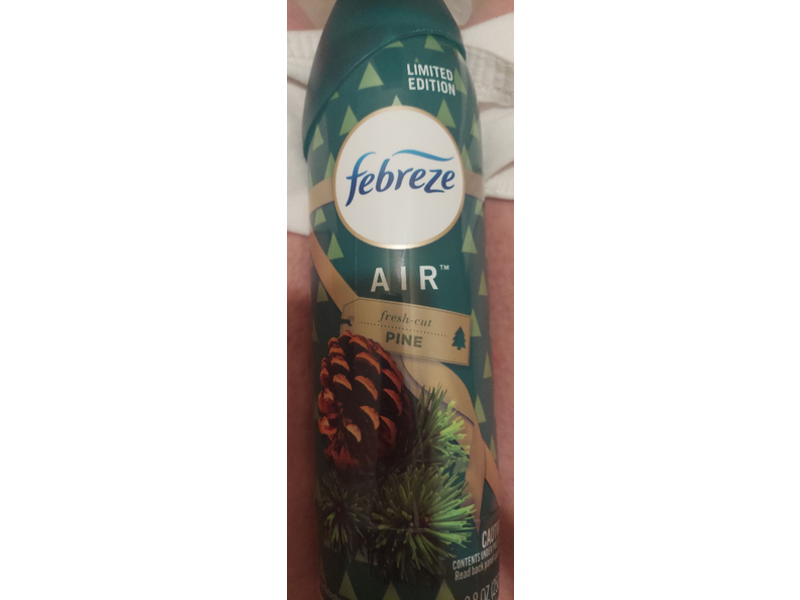 Febreze Air Freshener Spray, Pine, Limited Edition, 8.8 oz/250 g, Pack Of 2