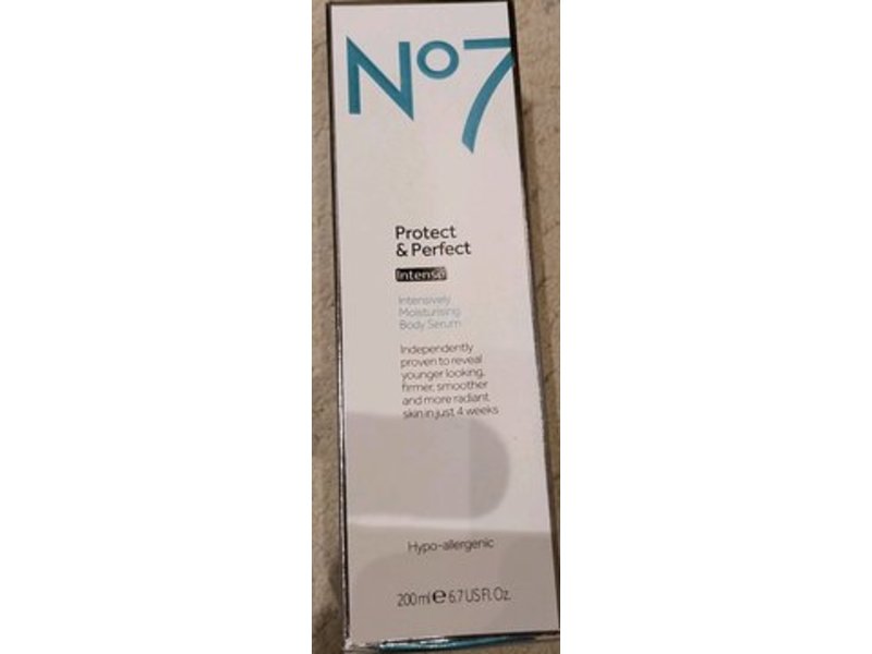 No 7 Protect & Perfect Intensively Moisturizing Body Serum, 6.7 fl oz/200 mL
