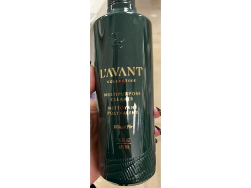 L'Avant Collective Plant-Based Multipurpose Cleaner, Winter Fir, 16 fl oz/475 mL