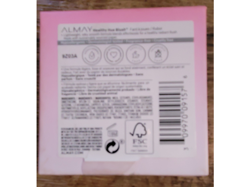 Almay Healthy Hue Blush, Wild Berry 400, 0.17 oz/5 g