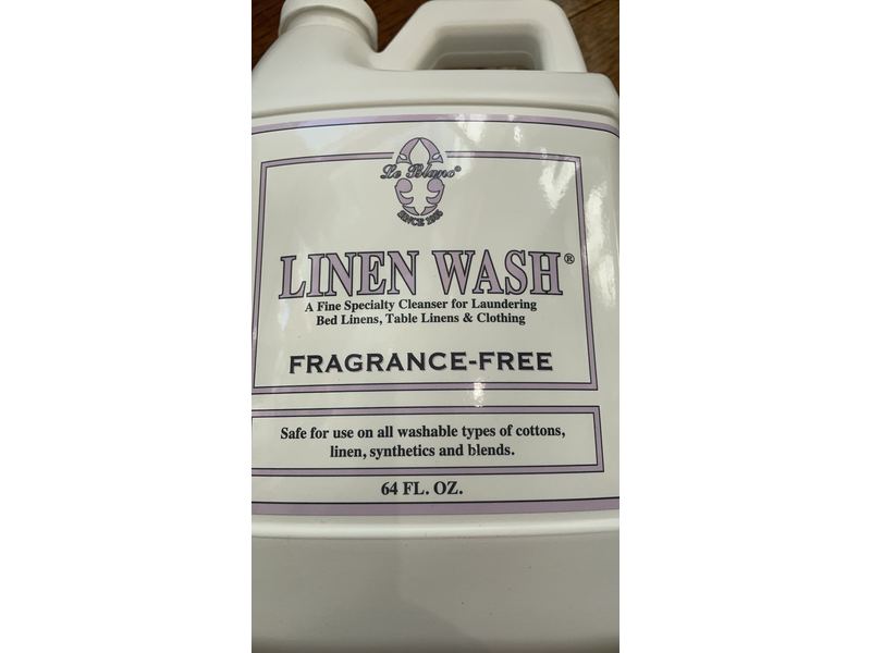 Le Blanc Linen Wash, Fragrance-Free, 64 fl oz