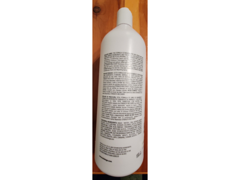 Biolage Strength Recovery Shampoo, 33.8 fl oz/1 L