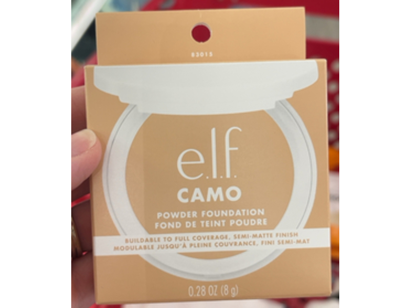 e.l.f. Camo Powder Foundation, Light 280 N, 0.28 oz/8 g
