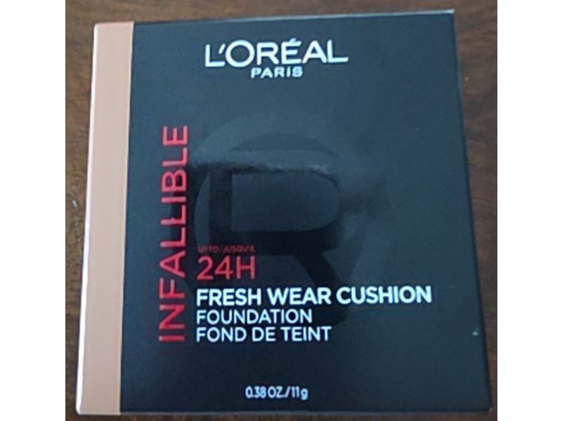 L'Oreal Paris Infallible 24H Fresh Wear Cushion Foundation, W260, 0.38 oz/11 g
