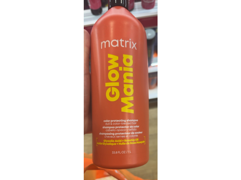 Matrix Glow Mania Color Protecting Shampoo, 33.8 fl oz/1 L