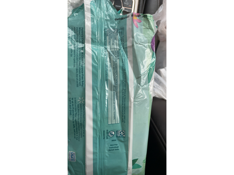 Parents Choice Baby Wipes, 100 Count, Pack Of 8