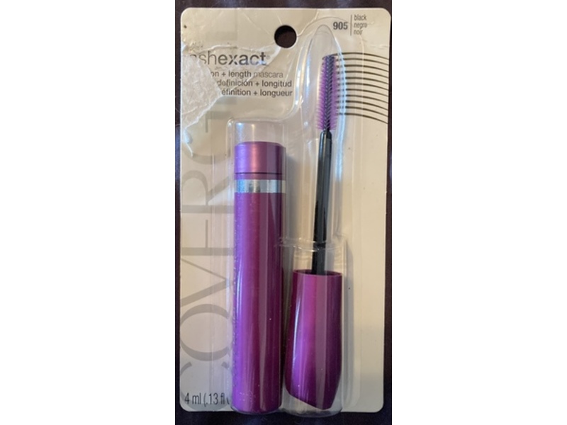CoverGirl LashExact Mascara, 905 Black, 0.13 fl oz/4 mL