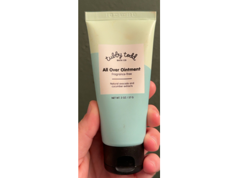 Tubby Todd Bath Co All Over Ointment, Avocado & Cucumber Extracts, 2 oz/57 g