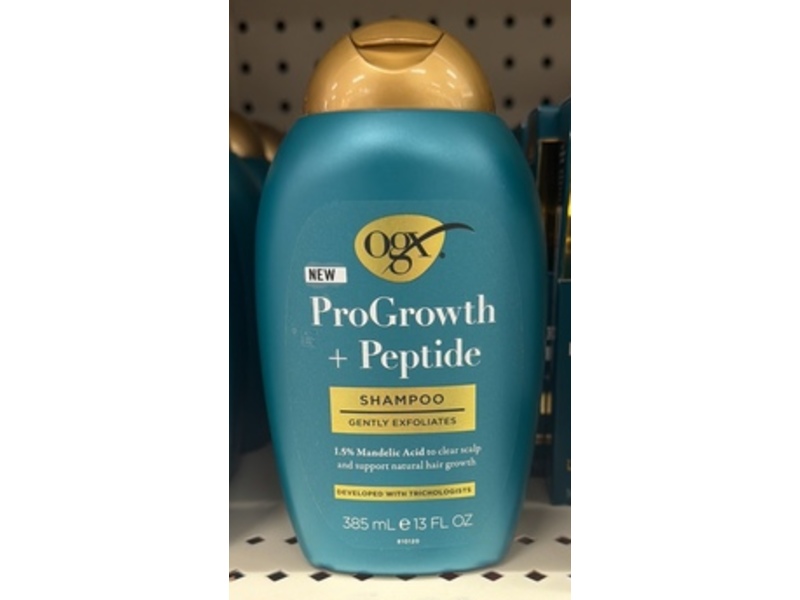OGX ProGrowth + Peptide Shampoo, 13 fl oz/385 mL