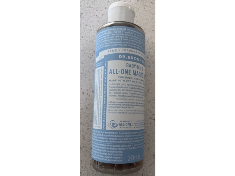 Dr. Bronner's All-One Magic Soap, Baby Mild, 240 mL
