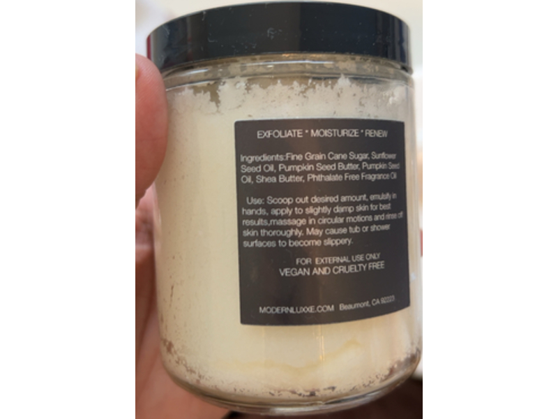 Modern Luxxe Seasonal Collection Body Polish, Cranberry + Sugar, 9 oz/256 g