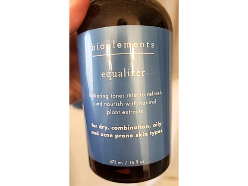 Bioelements Equalizer Hydrating Toner Mist, 16 fl oz/473 mL