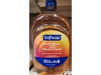 Softsoap Liquid Hand Soap Refill, Juicy Peach, 50 fl oz/1.47 L - thumbnail 2