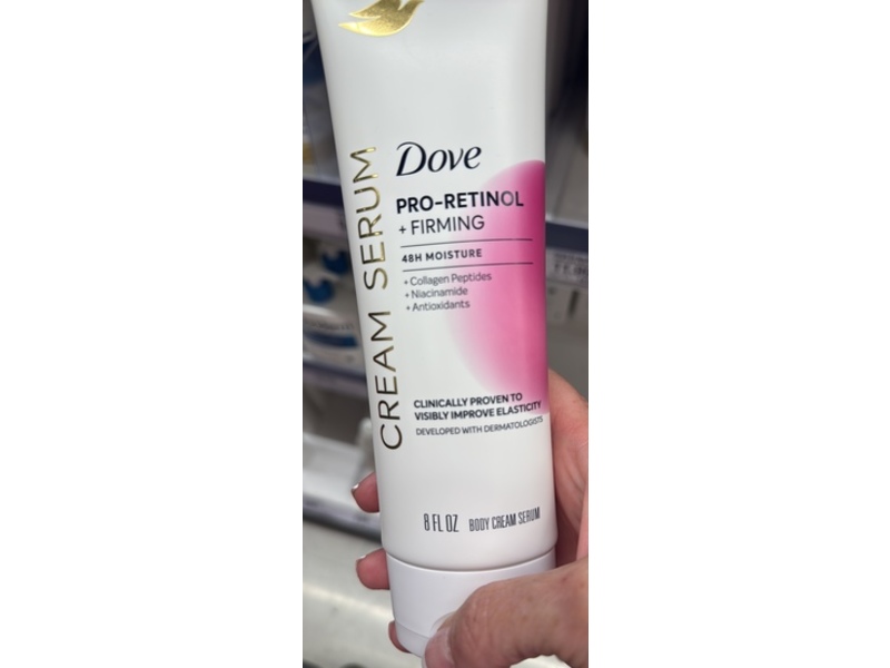 Dove Pro-Retinol+Firming Body Cream Serum, 8 fl oz