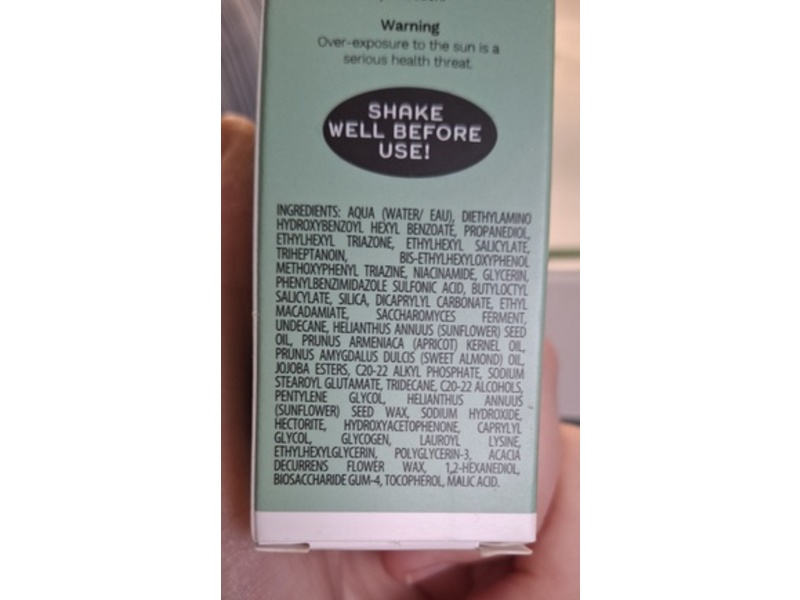 Ren Clean Skincare Evercalm Sensitive Support Sunscreen, SPF 50+, 25 mL