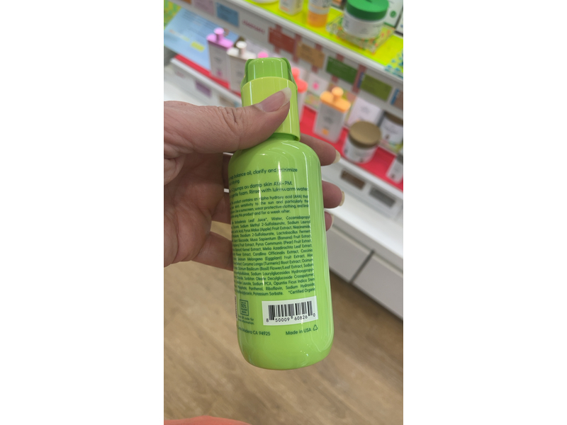 Kinship Oil-Free Blemish Control Gel Cleanser, Naked Apple, 5.25 fl oz/149 mL