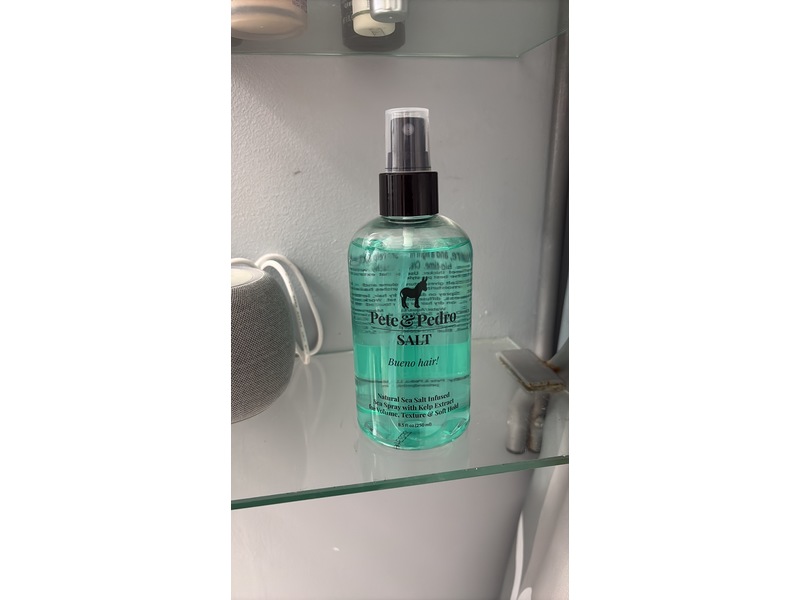 Pete & Pedro Hair Spray, Natural Sea Salt, 8.5 fl oz/250 mL