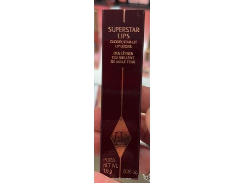 Charlotte Tilbury Superstar Lips, Pillow Talk, 0.06 oz/1.8 g