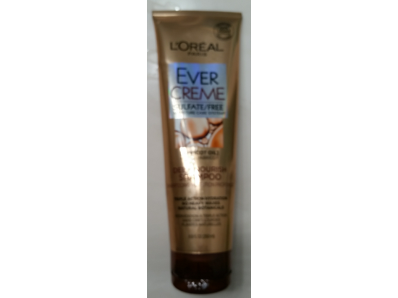 L'Oreal Paris Hair Care Ever Creme Deep Nourish Shampoo, 8.5 fl oz/250 mL