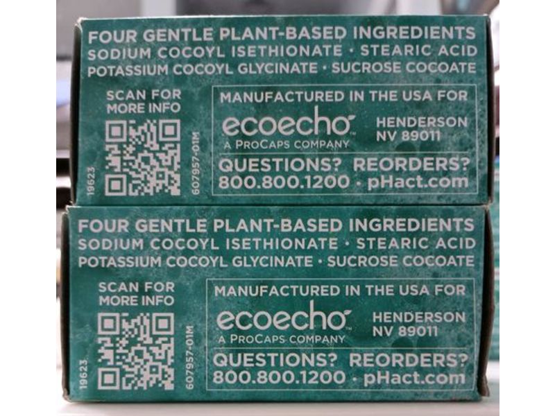 pHact Moisture Rich Cleanser Bar, 4.25 oz/120 g, Pack Of 3