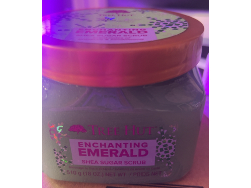 Tree Hut Shea Sugar Scrub, Enchanting Emerald, 18 oz/510 g