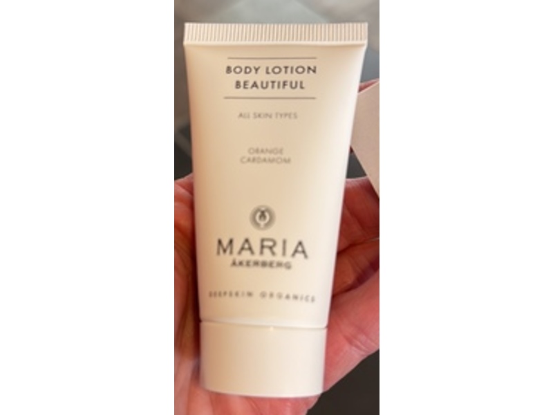 Maria Akerberg Body Lotion, Beautiful, 1 fl oz/30 mL