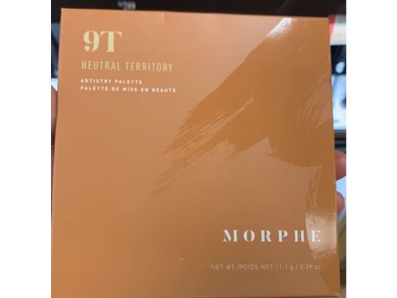 Morphe 9T Neutral Territory Artistry Palette, 0.39 oz/11.1 g