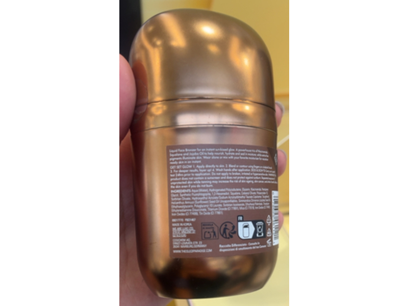 Isle Of Paradise Instant Face Bronzer Sunny Serum, 1.01 fl oz/30 mL