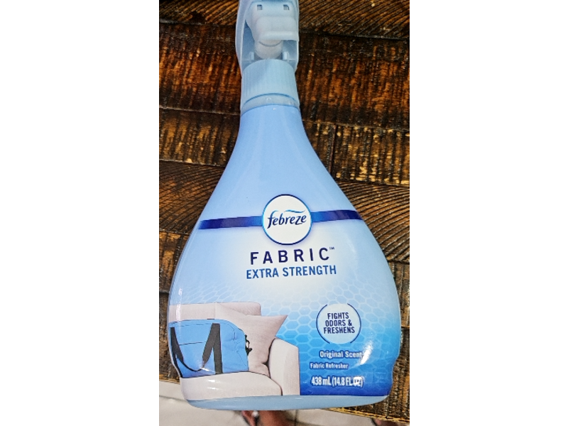 Febreze Extra Strength Fabric Refresher, Original Scent, 14.8 fl oz/438 mL