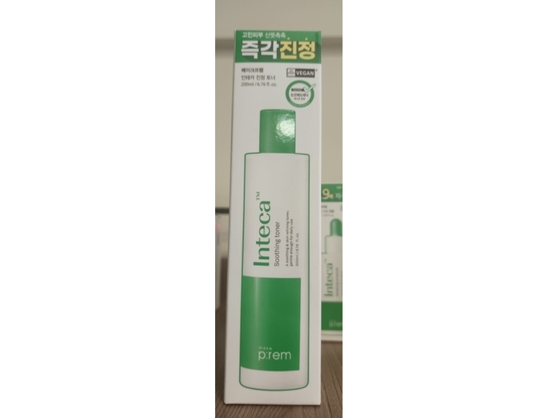 Make P:rem Inteca Soothing Toner, 6.76 fl oz/200 mL
