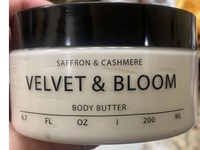 Velvet & Bloom Body Butter, Saffron & Cashmere, 6.7 fl oz/200 mL - thumbnail 2