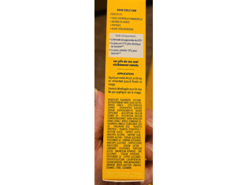 L'Occitane En Provence Immortelle Karite Pro-Youth Neck Care Serum-In-Cream, 1.7 oz/50 mL