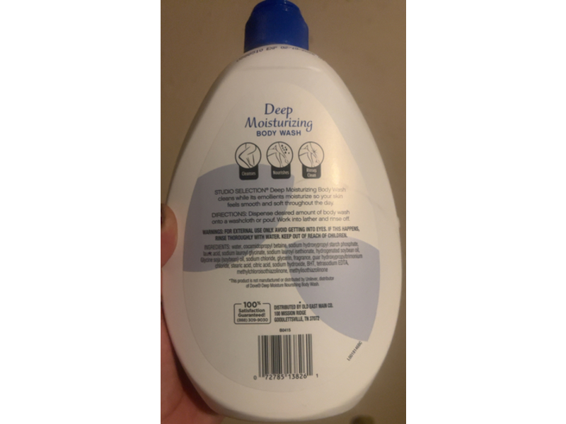 Studio Selection Deep Moisturizing Body Wash, 33.8 fl oz/1 L