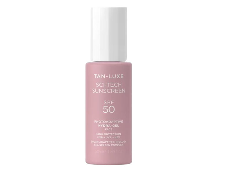 Tan-Luxe Sci-Tech Photoadaptive Hydra-Gel Face Sunscreen, SPF 50, 1.69 fl oz/50 mL