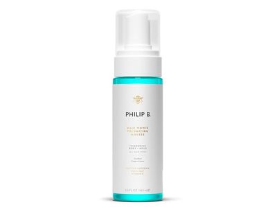 Philip B Maui Wowie Volumizing Mousse, Tahitian Gardenia + Kukui Nut & Vitamin E, 5.5 fl oz/163 mL