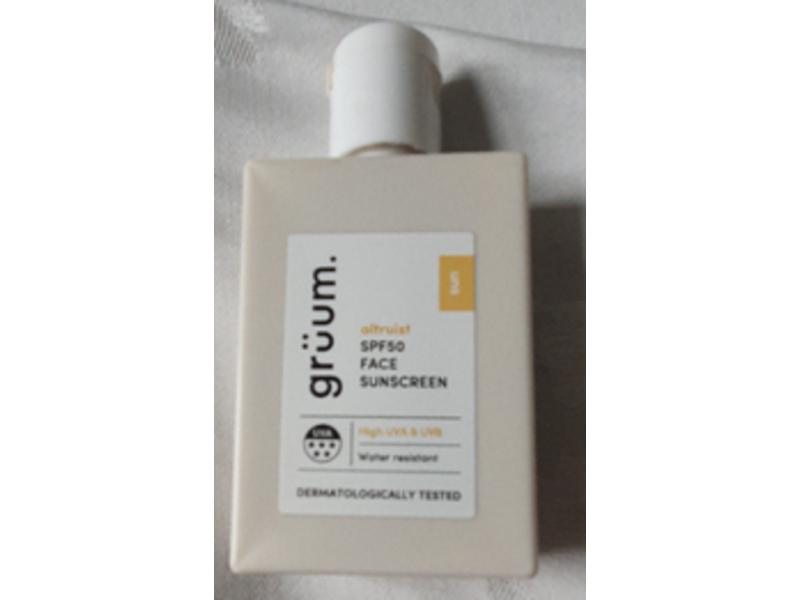 Gruum Altruist Face Sunscreen, SPF 50, 50 mL