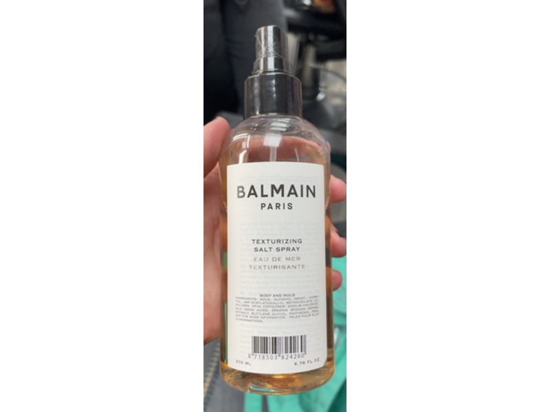 Balmain Texturizing Salt Hair Spray, 6.76 fl oz/200 mL Ingredients