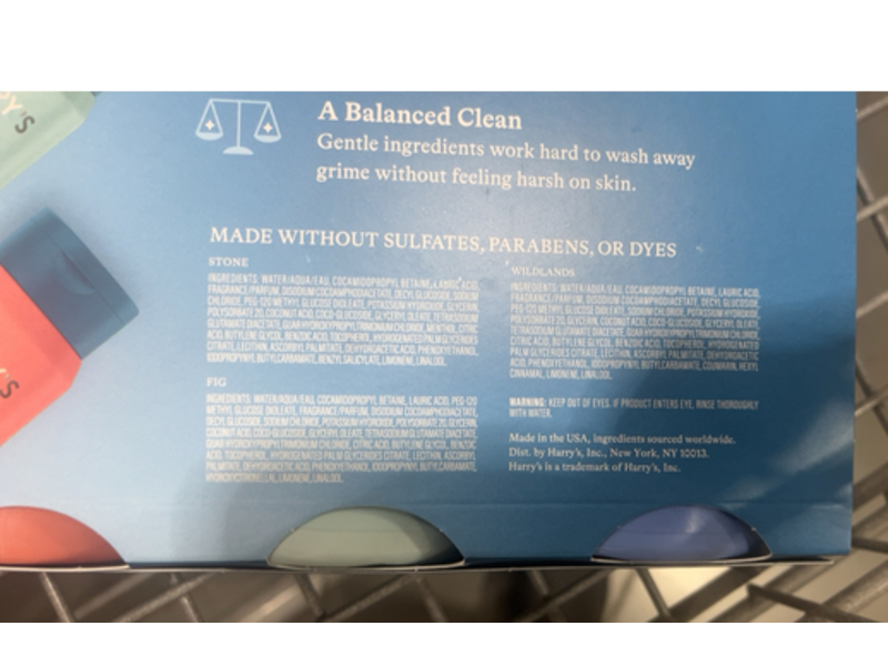 Harry's Body Wash Set,16 fl oz/473 mL