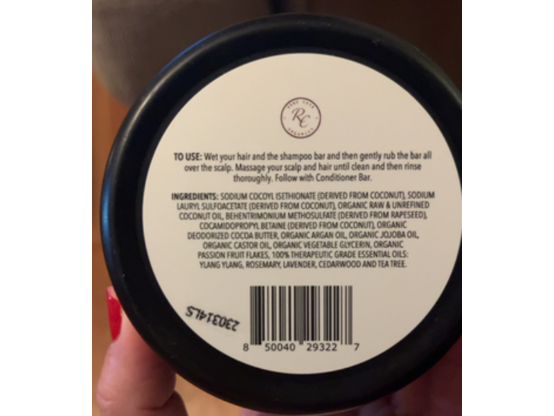 Rowe All Natural Cleansing Shampoo Bar, 4 oz