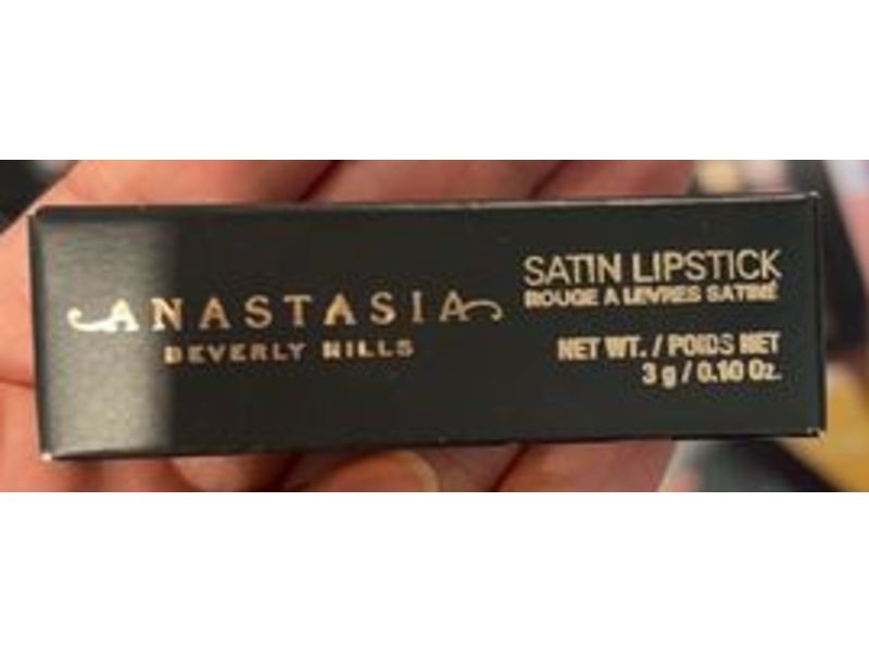 Anastasia Beverly Hills Satin Lipstick, Tease, 0.10 oz/3 g