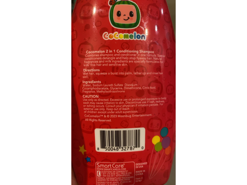 Cocomelon 2 In 1 Shampoo, 10 fl oz/296 mL