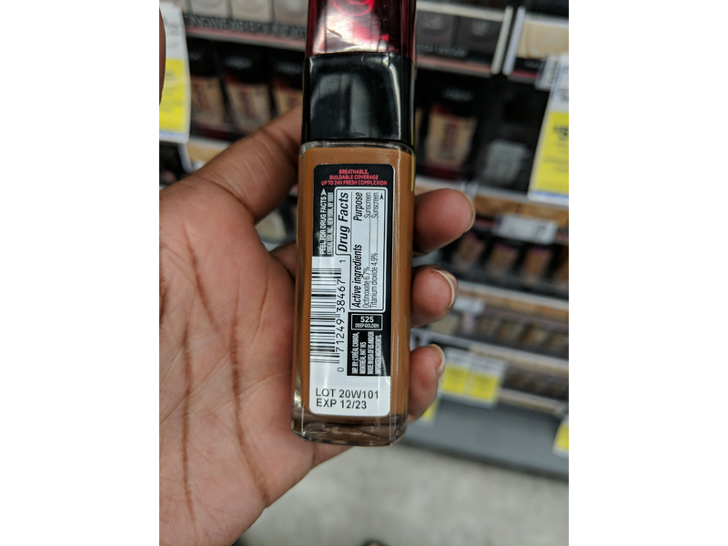 L'Oreal Paris Makeup Infallible Up to 24 Hour Fresh Wear Foundation, Deep Golden, 1 fl; Ounce