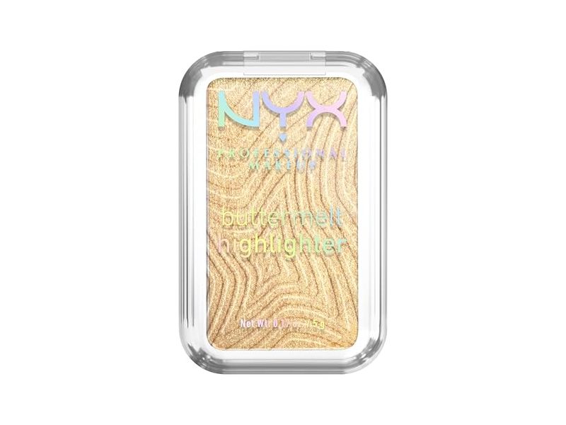 Nyx Professional Makeup Buttermelt Highlighter, Butta Than Gold, 0.17 oz/5 g