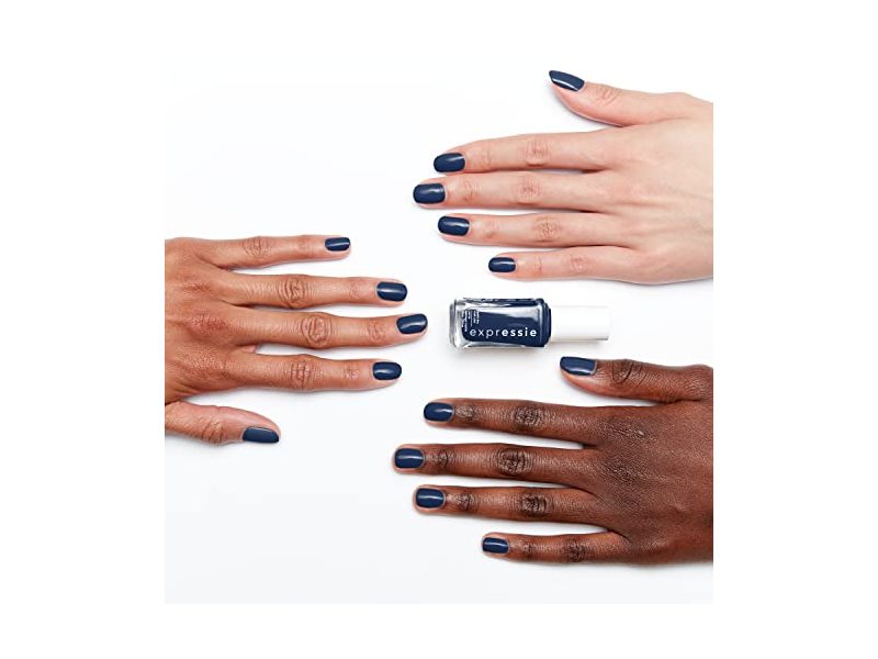 Essie Expressie Quick-Dry Nail Color, Blue, Left On Shred, 0.33 fl oz/10 mL