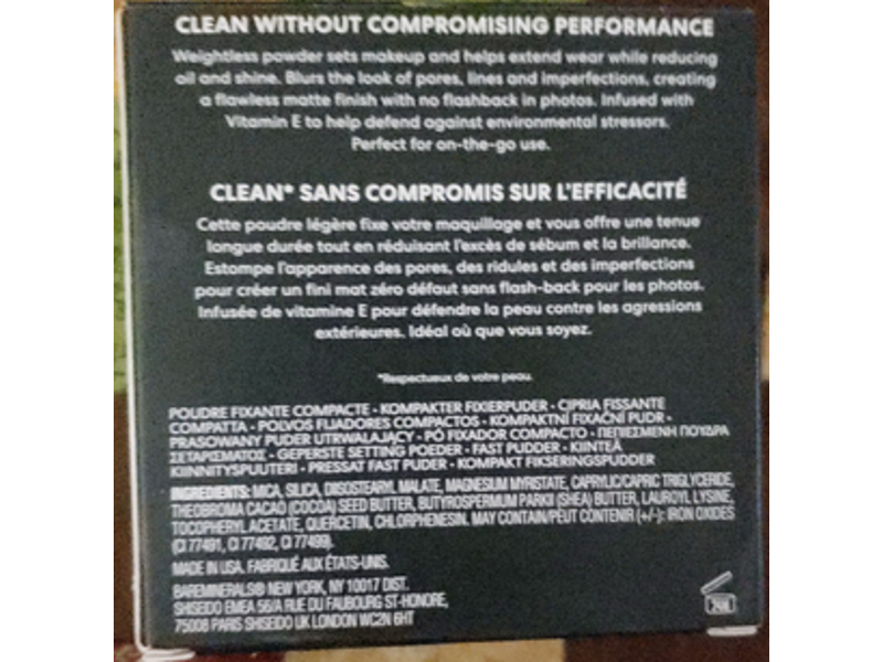 Bareminerals Original Mineral Veil Pressed Setting Powder, Sheer Medium, 0.3 oz/9 g