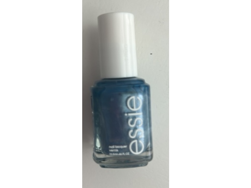 essie Nail Lacquer, Cool Muted Blue, 0.46 fl oz/13.5 mL