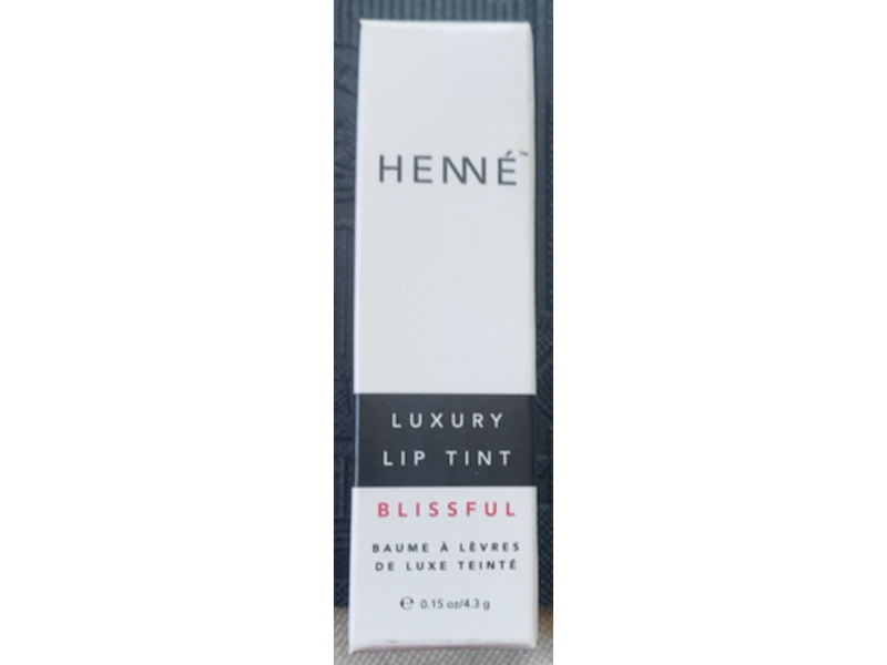 Henne Luxury Lip Tint, Blissful, 0.15 oz/4.3 g
