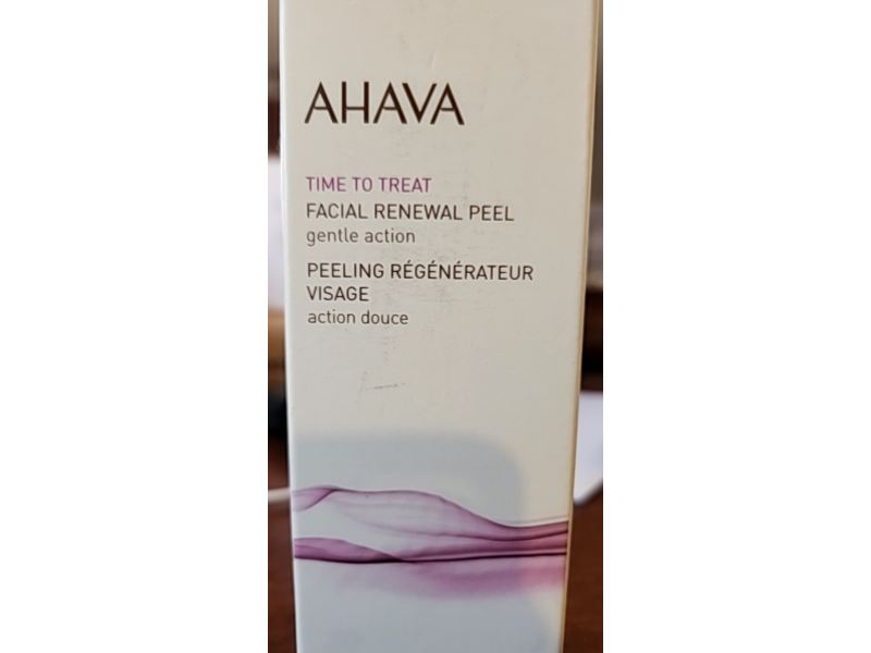 Ahava Time To Treat Facial Renewal Peel, 3.4 fl oz/100 mL