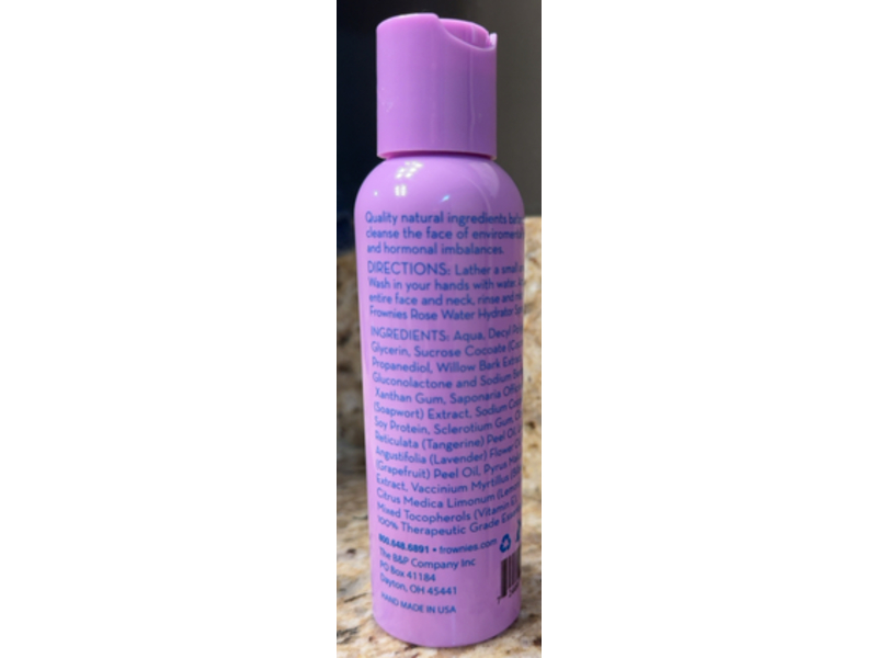 Fownies pH- Balancing Face Wash, 4 oz/118 mL