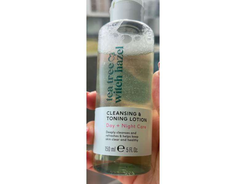 Boots Cleansing & Toning Lotion, Tea Tree & Witch Hazel, 5 fl oz/150 mL